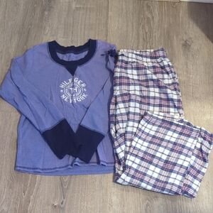 Tommy Hilfiger Pajama Set - Purple  Plaid Women's